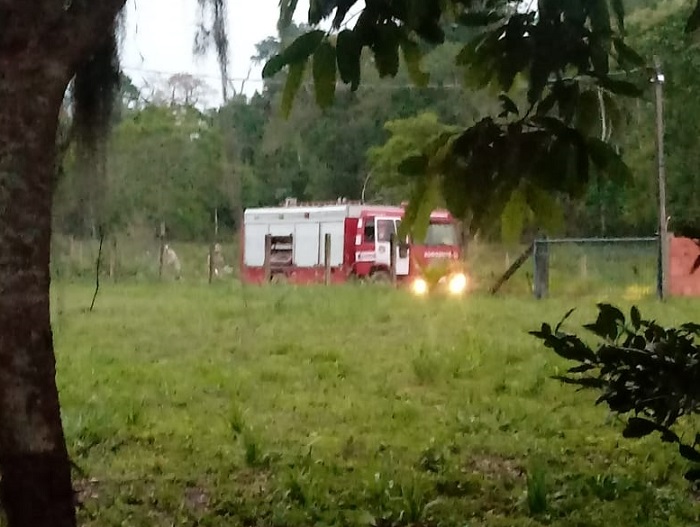 Quero parabenizar o Corpo de Bombeiros, diz leitor em legenda de foto