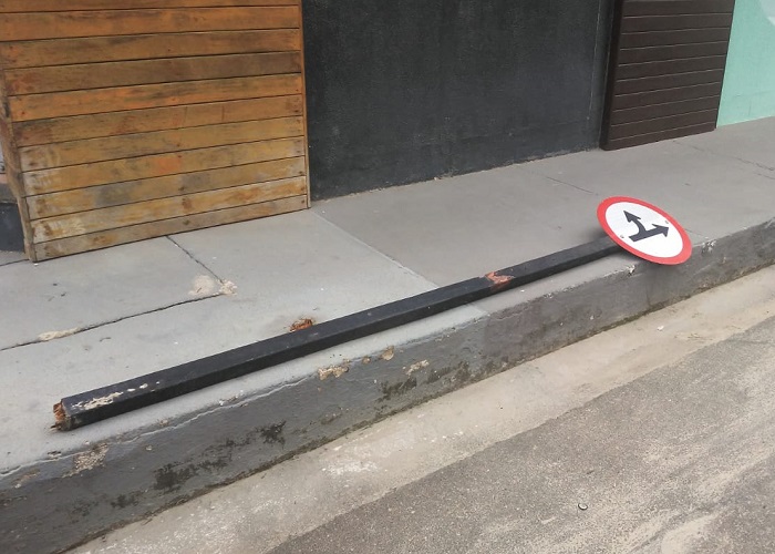 Ladrão de bicicleta é pego no flagra por agente de trânsito no Centro de Linhares