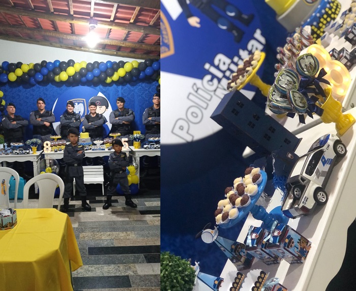 Meninos têm sonho realizado em festa de aniversário em Linhares