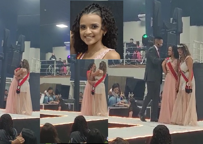 Ataque nas redes: Pietra quase desiste, mas recebe força e vence Miss Linhares Popularidade Teen