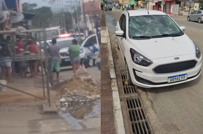 Bebedouro: Homem “detona” carro locado pela Câmara de Vereadores de Linhares