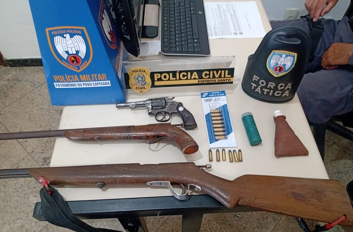 Três homicidas presos no noroeste do Estado