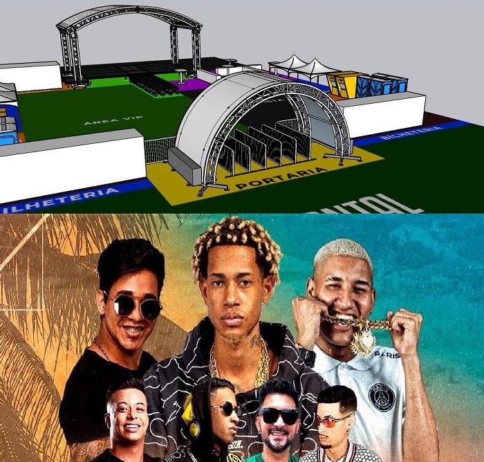 Réveillon no Pontal: Evento com atrações nacionais vai “ferver” o balneário em estrutura arrojada
