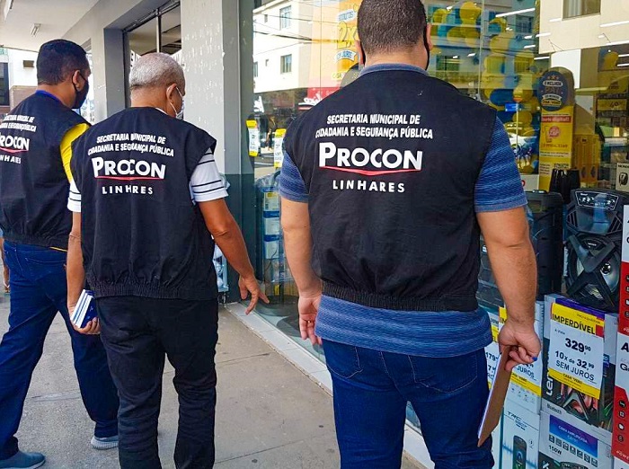 Procon anuncia que punirá comerciante descumpridor das leis consumeristas em Linhares