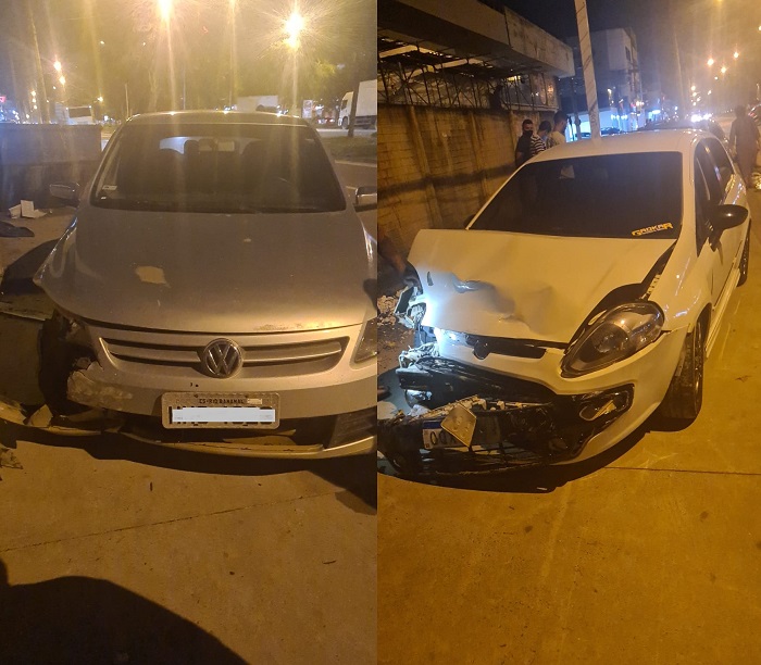Vídeo: Motorista entra na contramão e provoca acidente na BR-101, em Linhares