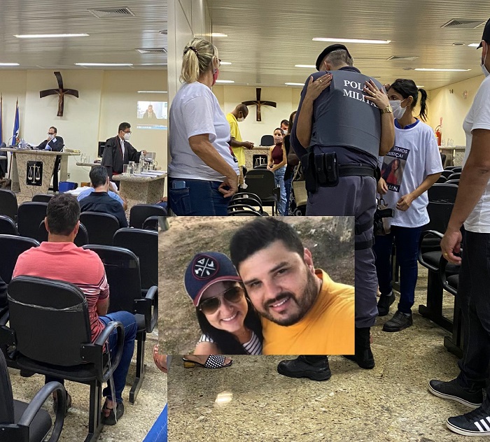 Emoção no júri de réu confesso da morte de Suellen, assassinada em Linhares