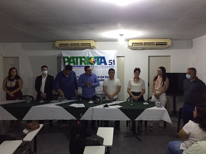 Patriota lança dois pré-candidatos e avisa: “Queremos ficha limpa em Linhares”