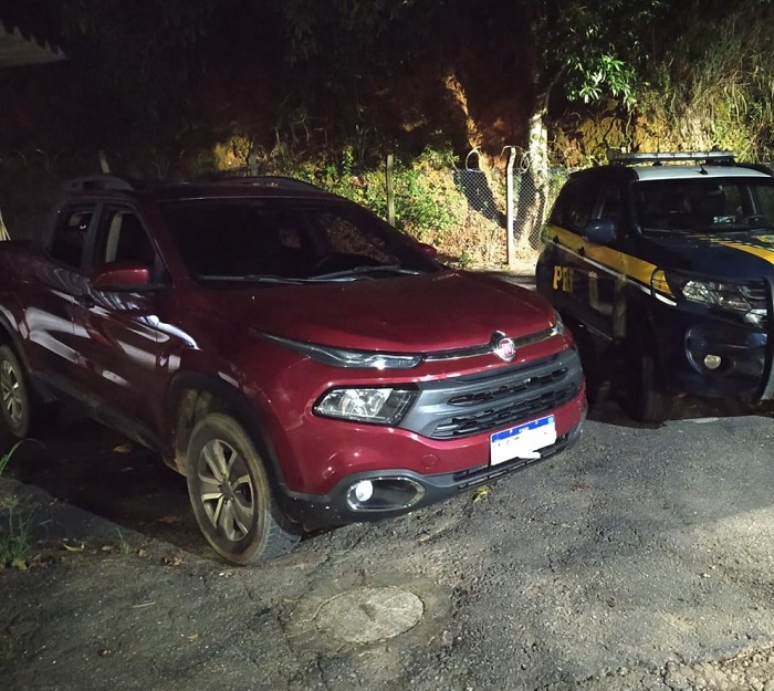 Toro Freedom roubado no RJ é recuperado pela PRF no ES