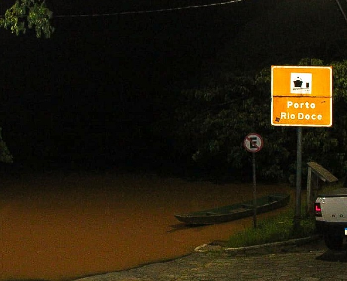 Nível do Rio Doce já atinge 4,36 metros. Defesa Civil atua nas áreas ribeirinhas