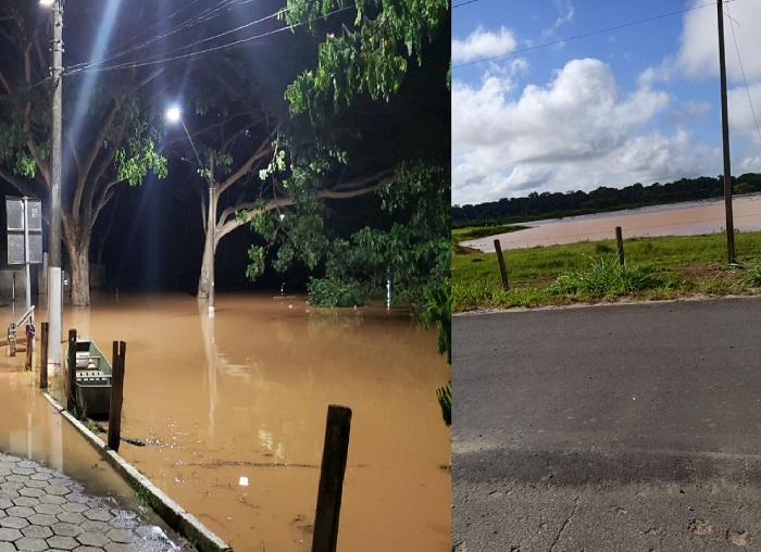 Rio Doce: Nível sobe, “expulsa” mais moradores do Olaria e deixa Povoação ilhada em Linhares