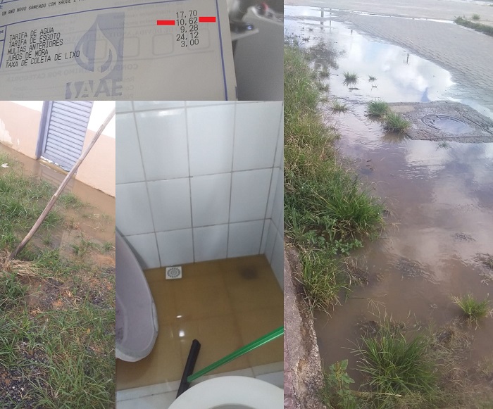 Esgoto: Caos no Residencial Rio Doce. Veja fotos de como a casa de leitora amanheceu