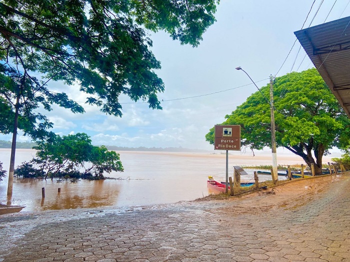 Rio Doce: Nível recua, e famílias do Olaria começam a retornar para suas residências