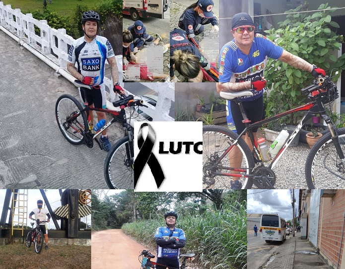 Ciclistas de Linhares homenageiam Walace. Ele passou mal e morreu após demora da chegada do Samu