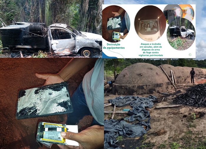 4 presos, veículos, armas de fogo e toneladas de carvão apreendidos durante Força Tarefa Região Norte