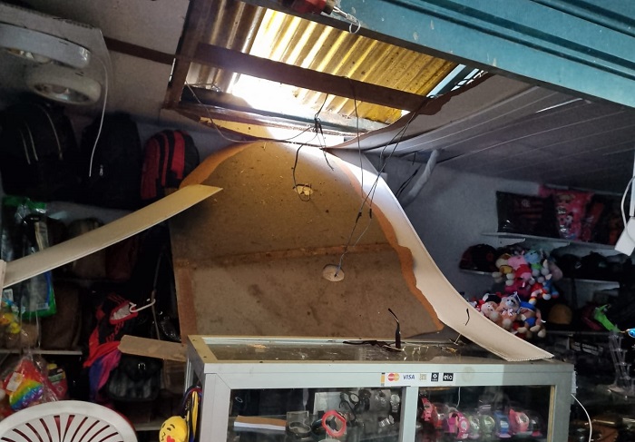 Ladrão deixa prejuízo de R$ 10 mil em loja no camelódromo de Linhares, mas...