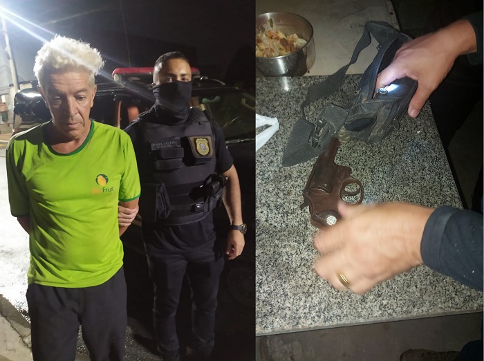 PC prende caminhoneiro que atirou e matou homem em Linhares