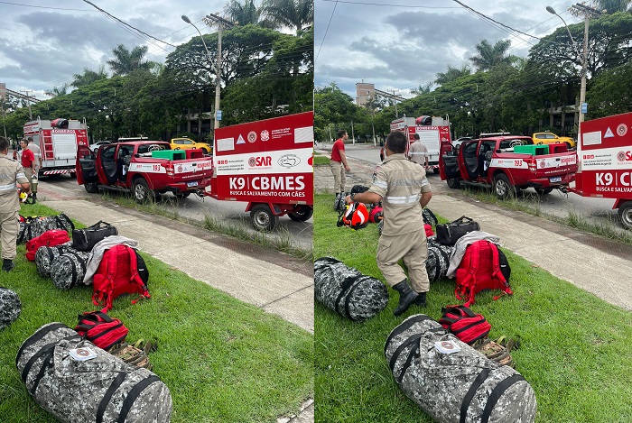 Desastre no RJ: Bombeiros militares do Espírito Santo embarcam para Petrópolis