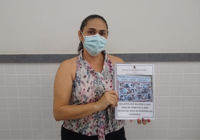 Fabiana Honorato está na semifinal do Prêmio Professor Transformador