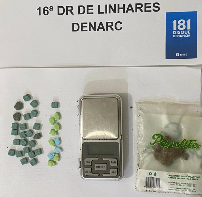 Bebedouro: PC apreende droga que seria vendida em festa rave. Dono foi detido