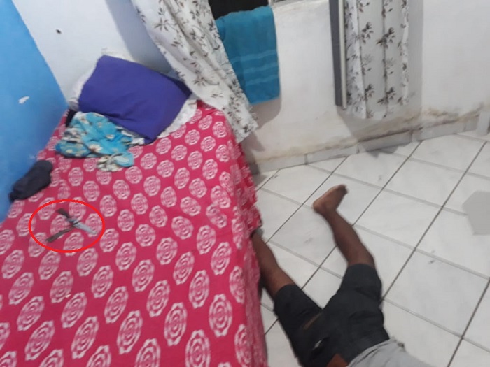 Homem ameaça mãe, irmãs, sobrinho e tenta matar Sargento da PM em Sooretama
