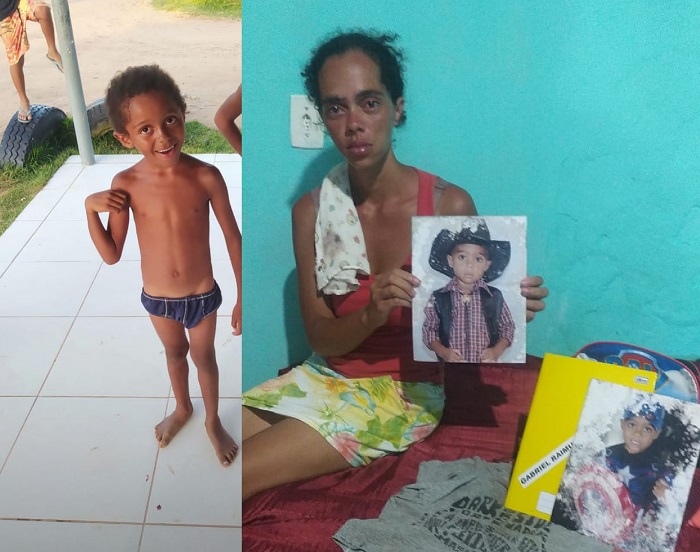 Mãe de Gabriel implora: “Me ajudem a encontrar o corpo do meu filho”