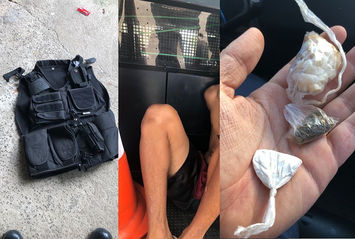 Moto, droga, celulares, capa de colete balístico: Mais detalhes sobre os 4 adolescentes envolvidos em roubos em Linhares