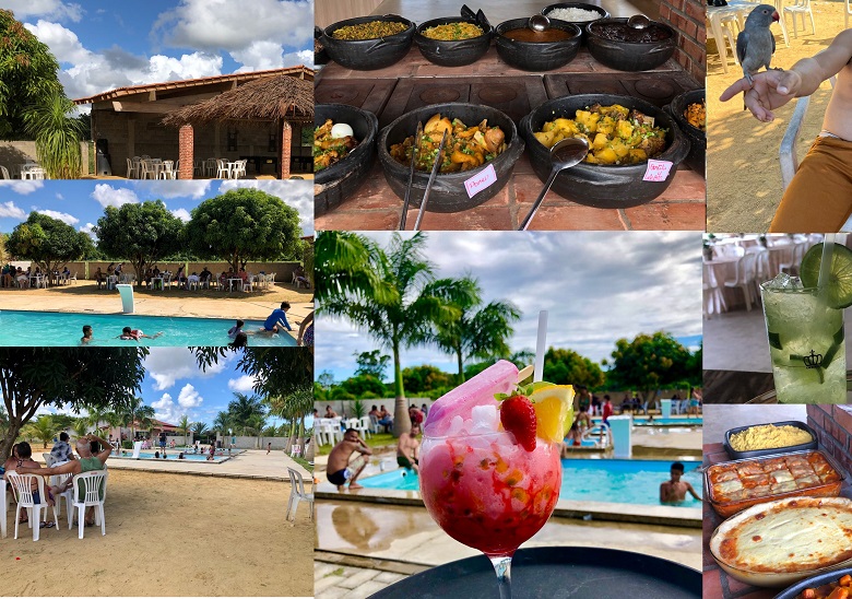Fotos incríveis: Almoço em família num lugar especial, em Linhares no sábado e domingo