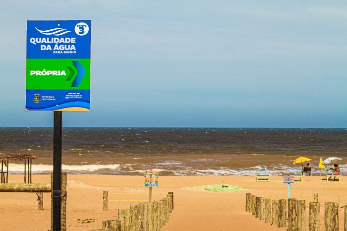 Regência: Praia do Porto imprópria para banho, aponta CONAMA