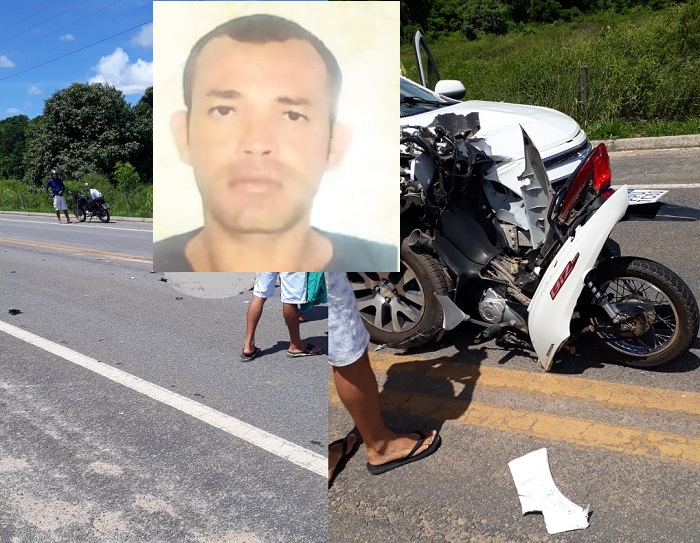 Acidente com óbito: Moto “entra” na lateral de carro na Estrada do Pontal