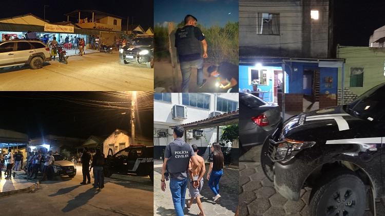 PC satura locais perigosos em Linhares e Sooretama. 2 mandados de prisão cumpridos