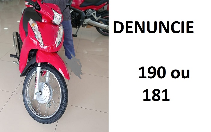 Assaltantes tomam moto de vítima no Planalto