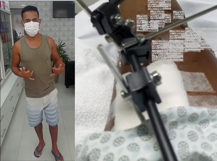 Prima vibra com recuperação de Jofre, vítima de grave acidente em Linhares