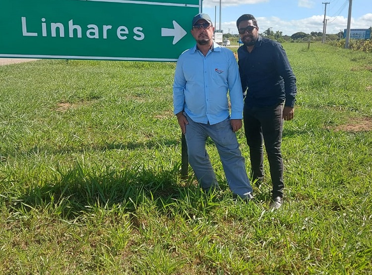 Milionário Douglas Aguiar chega a Linhares para importante missão no Norte do ES