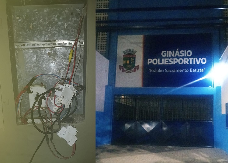 Risco de descarga elétrica: Morador pede solução para problemas em área de lazer no Nova Esperança