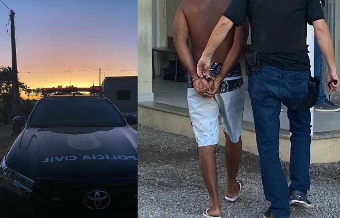 Mandados: “Papou” é preso no Chapadão do I5 por crime de homicídio consumado e tentado