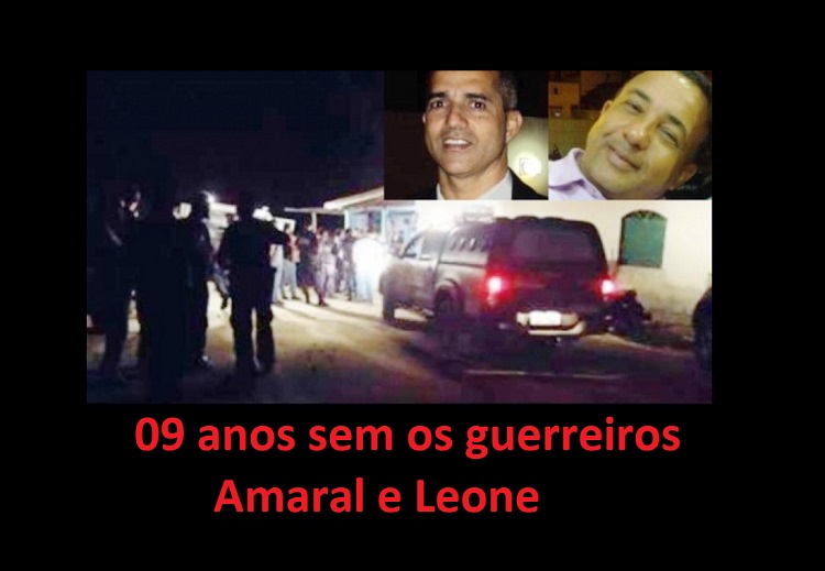 Saudade: Há exatos 9 anos Linhares velava e sepultava os PCs Leone e Amaral
