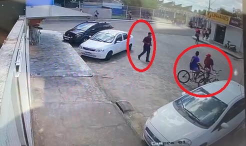 Vídeo mostra momento em que professor é baleado em frente ao Poli 2, em Linhares