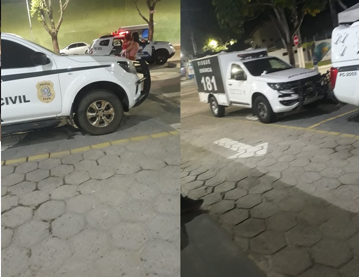 PM, rabecão e perícia em hospital de Linhares. “Aconteceu algo horrível”, disse uma leitora