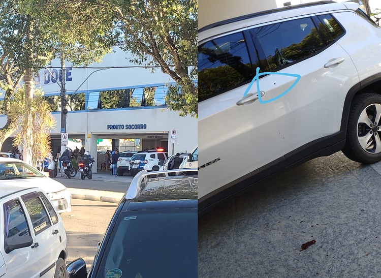 Tenente ferido: Viaturas “tomam conta” do Centro de Linhares
