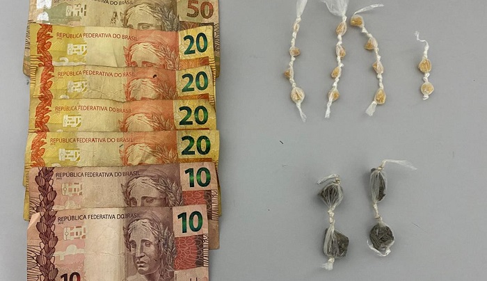 Força Tática apreende droga perto de local onde professor foi baleado em Linhares