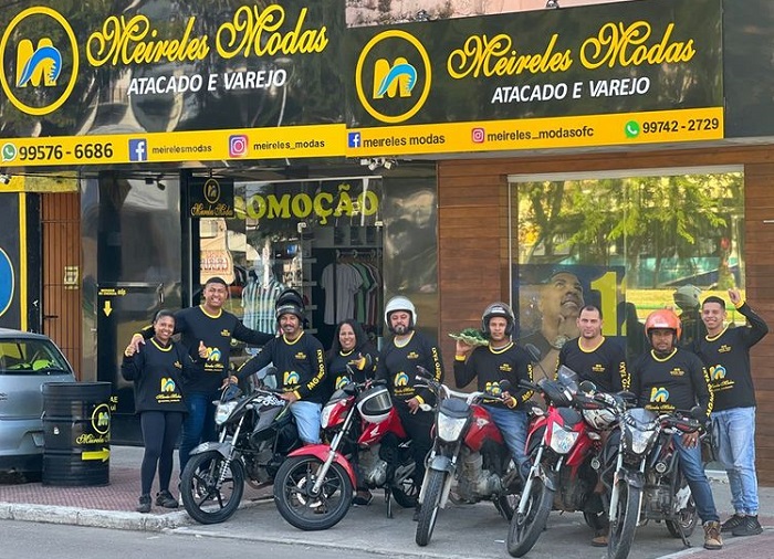 Agora são motoboys que “invadem” loja no Centro de Linhares