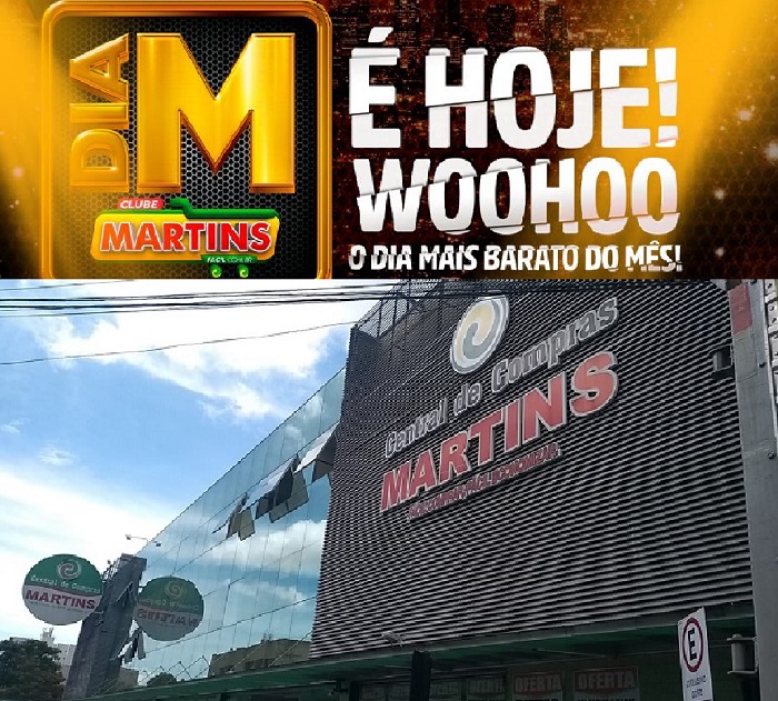 Dia M: Mega promoção no Clube de Vantagens Martinsfácil para sexta e sábado
