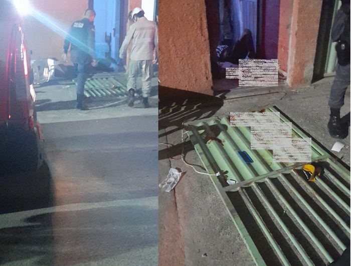 Homem esfaqueia irmão após agredir a esposa em Linhares. Populares se revoltaram