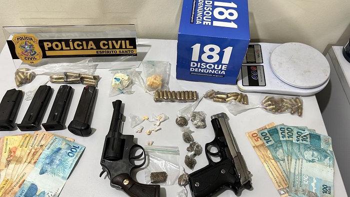 3 homens e 1 mulher presos e 1 adolescente apreendido pela PC em Bebedouro