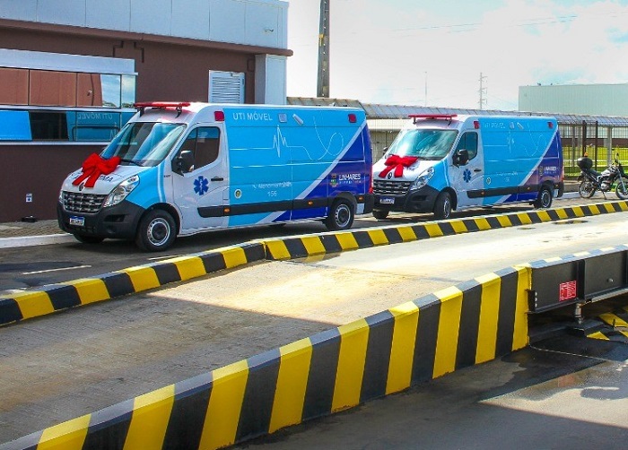 Empresa de café entrega ambulâncias novinhas para Município atender a população de Linhares