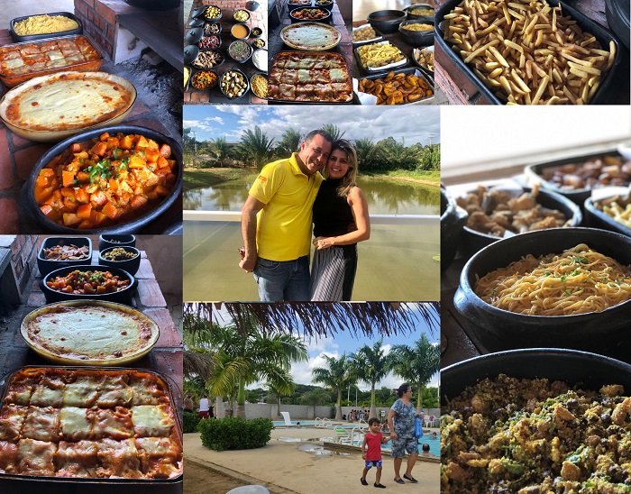 Namorados: Comemore com almoço na fazenda em Linhares, sábado e domingo. Entrada é de graça
