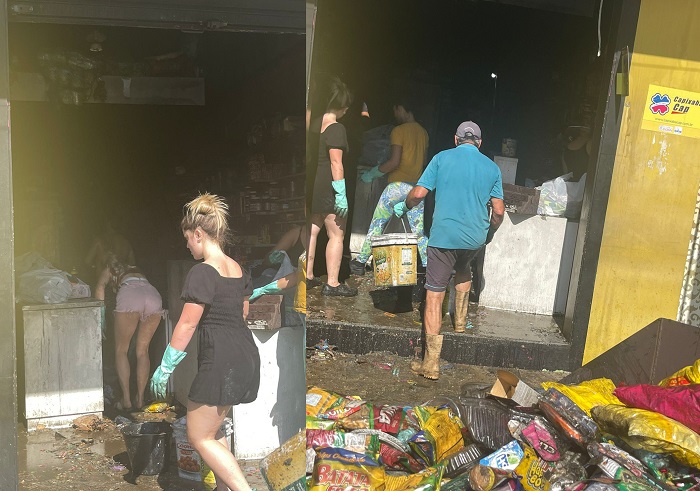 Leitora faz “vaquinha” para donos da Empório dos Doces, destruída por incêndio em Linhares