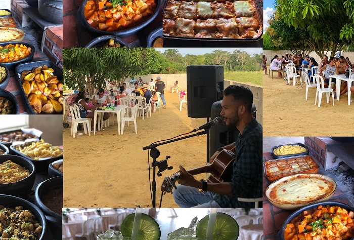 Almoço com música ao vivo e entrada de graça, na Fazenda! Sim: Recanto Alegre