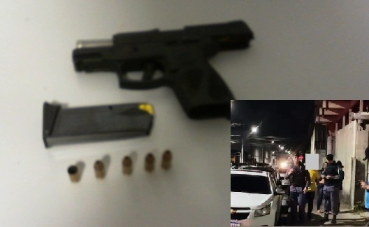 Confusão e apreensão de pistola no Interlagos. Força Tática foi chamada