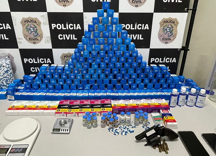 Preso no ES jovem que distribuía anabolizantes para o Brasil inteiro